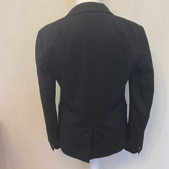 Gap deep navy button front blazer Size 6 EUC - Picture 6 of 12